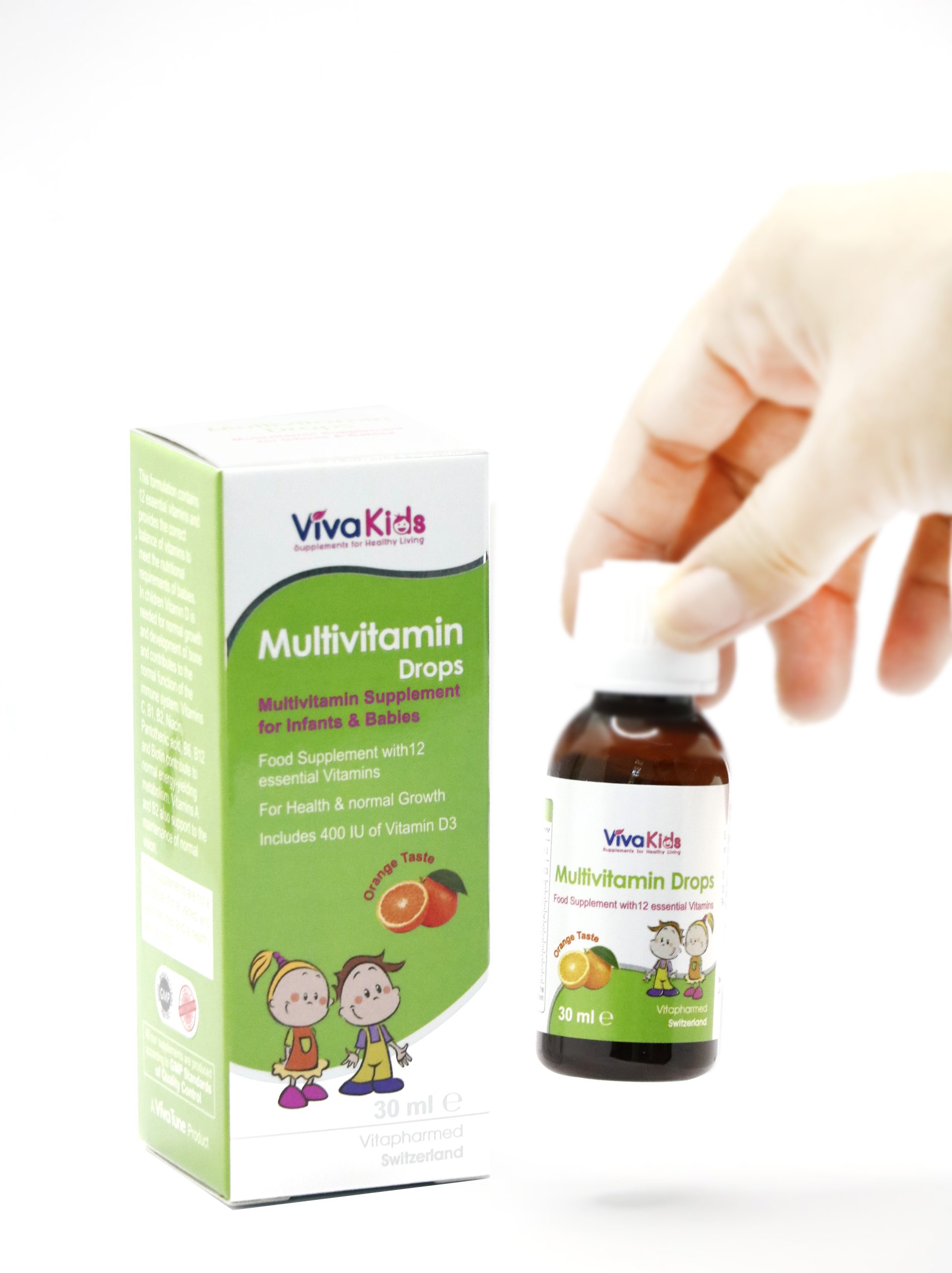 Vitamin tổng hợp cho trẻ sơ sinh VivaKids Multivitamin 30ml